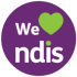 We Love NDIS Icon Logo